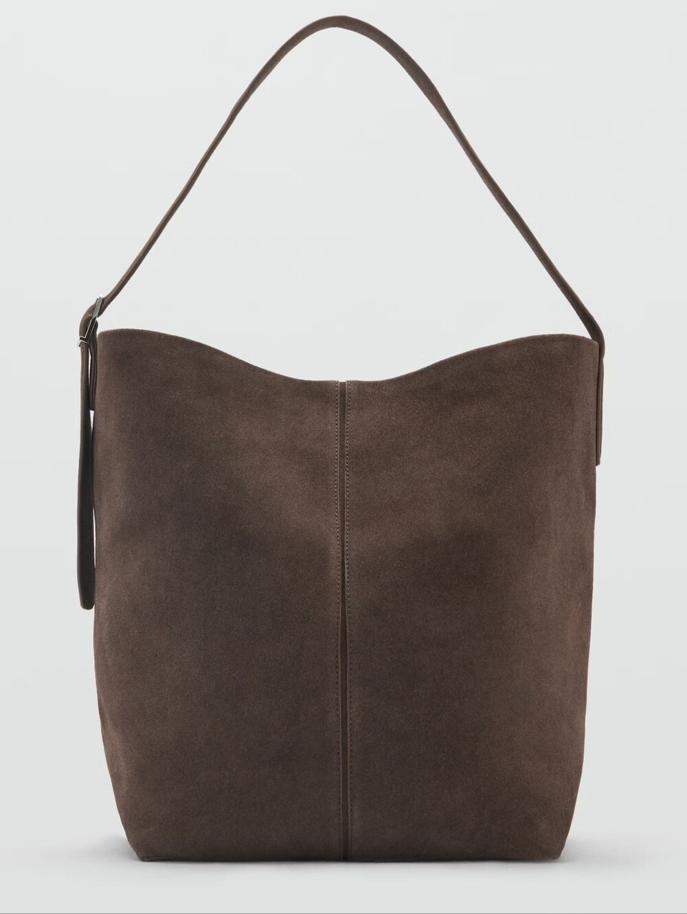 MANGO Suede Bag